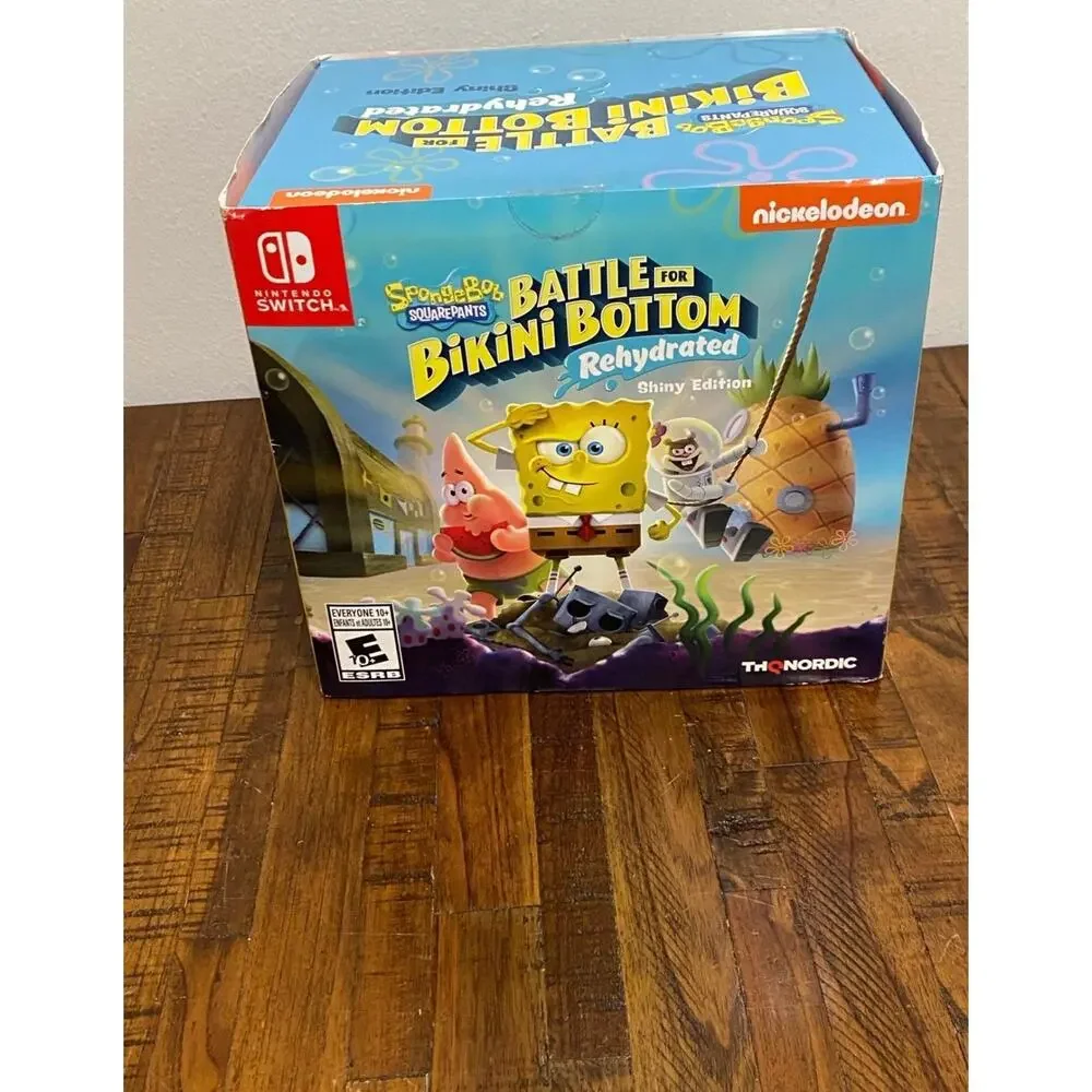 SpongeBob SquarePants Battle Rehydrated Shiny Edition for Nintendo Switch